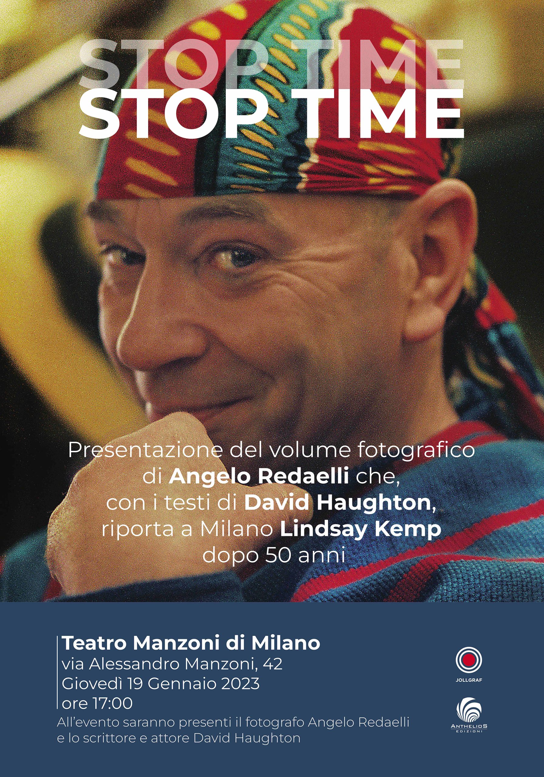 INVITO PRESENTAZIONE LIBRO LINDSAY KEMP ph